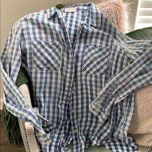 Super cute soft checked vintage look